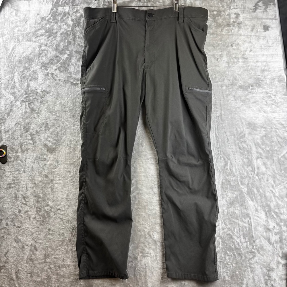 Wrangler Cargo Pants Mens 40x30 Gray Outdoor Stretch Nylon 10NW788AS (1706)